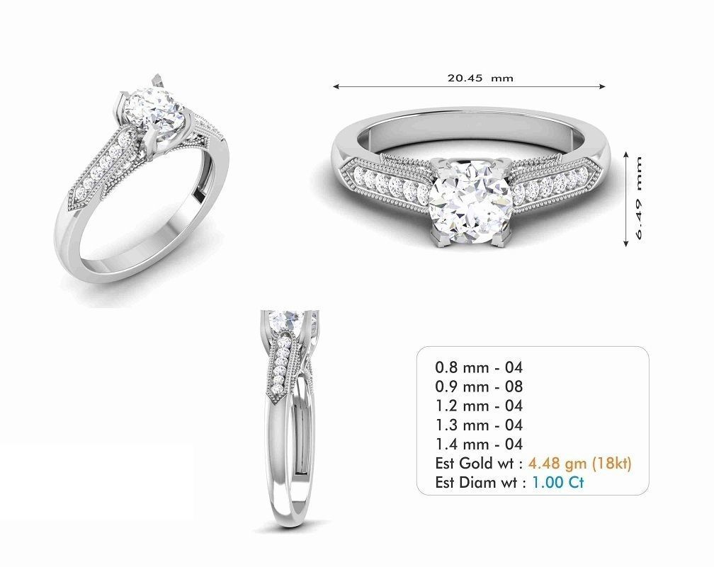BULK-3DM-With Gems-RING 309 Files 3D print model_263