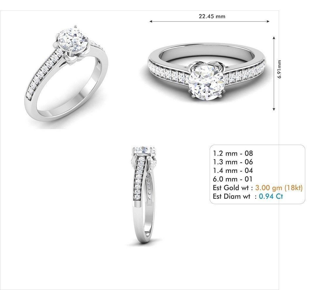 BULK-3DM-With Gems-RING 309 Files 3D print model_10