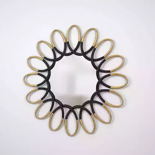  Hand Carved Flower Loop Christopher Guy