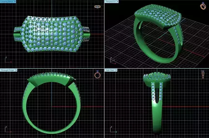 Ring With Diamonds 2