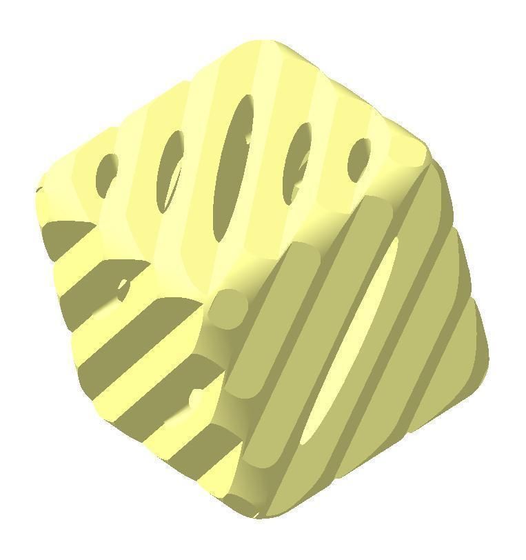 Dice 3D print model_2