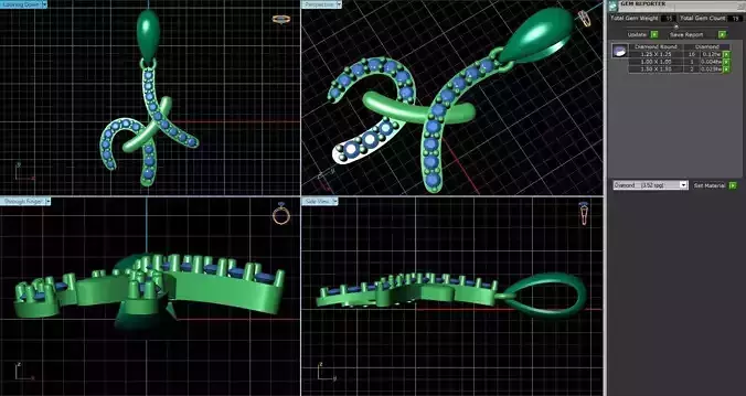 Pendant With Diamond