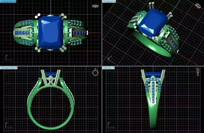 Ring With Diamonds 3