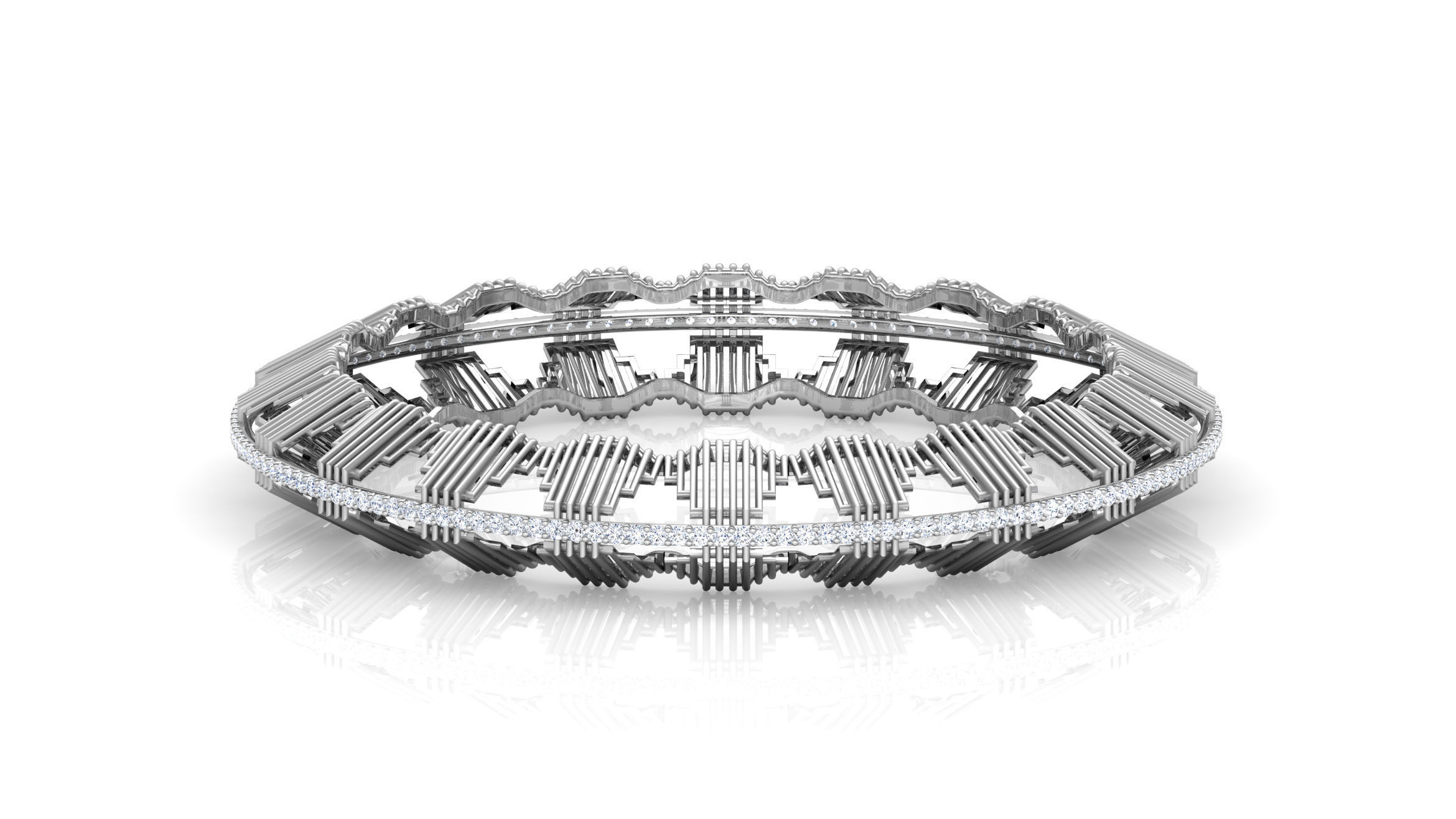 Eros Multi Bangle 3D print model_10