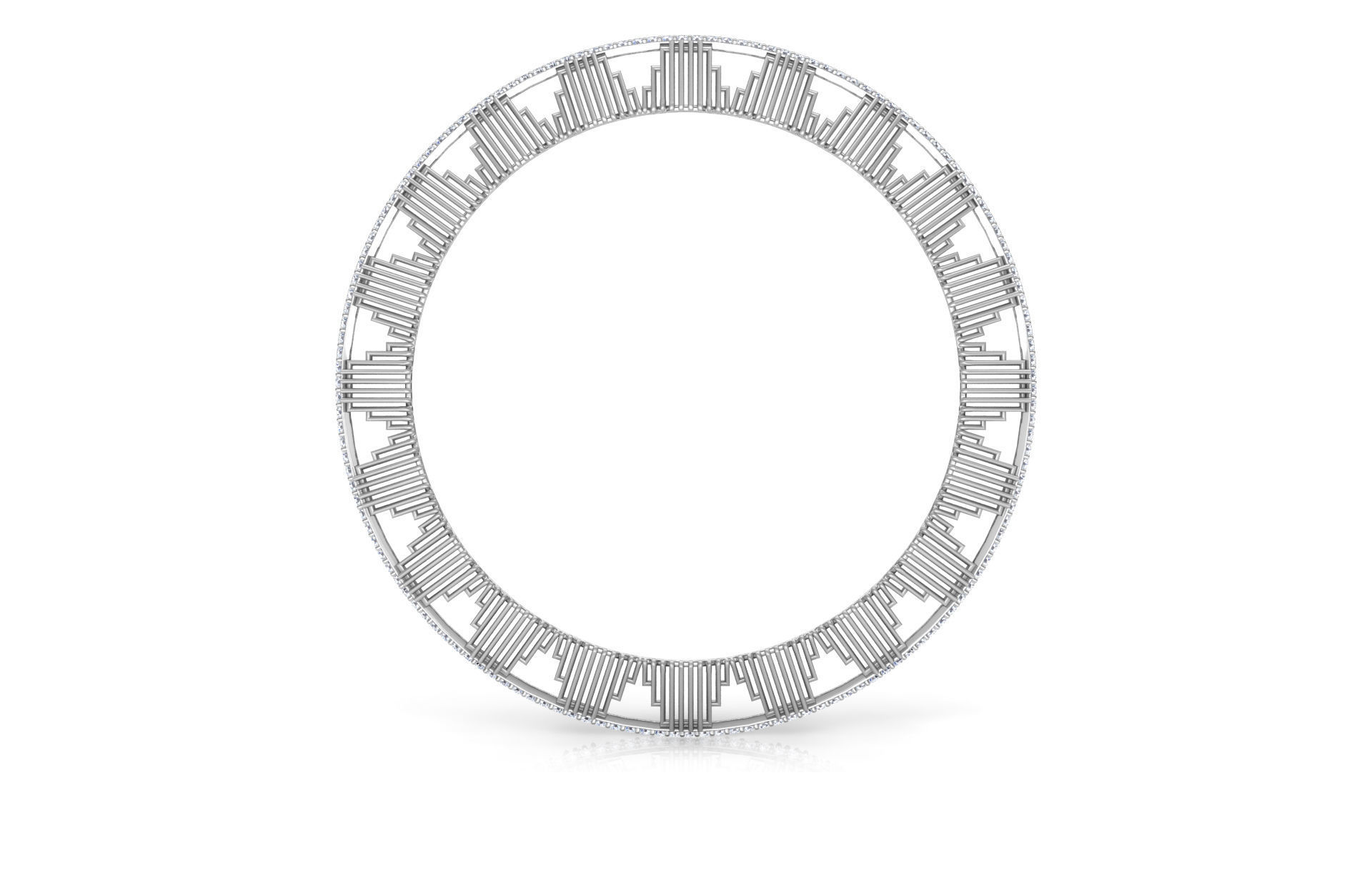 Eros Multi Bangle 3D print model_16