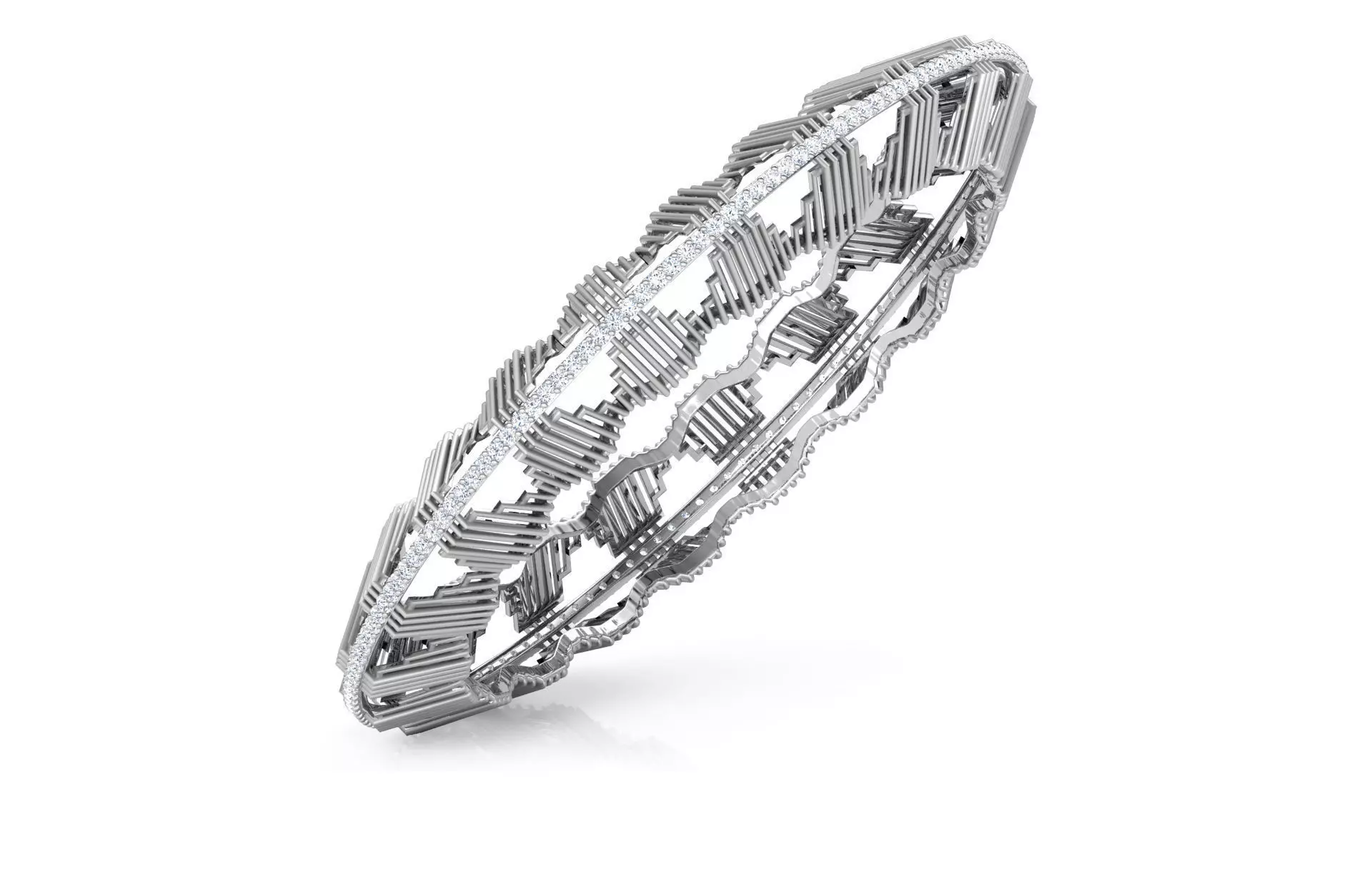 Eros Multi Bangle 3D print model_0