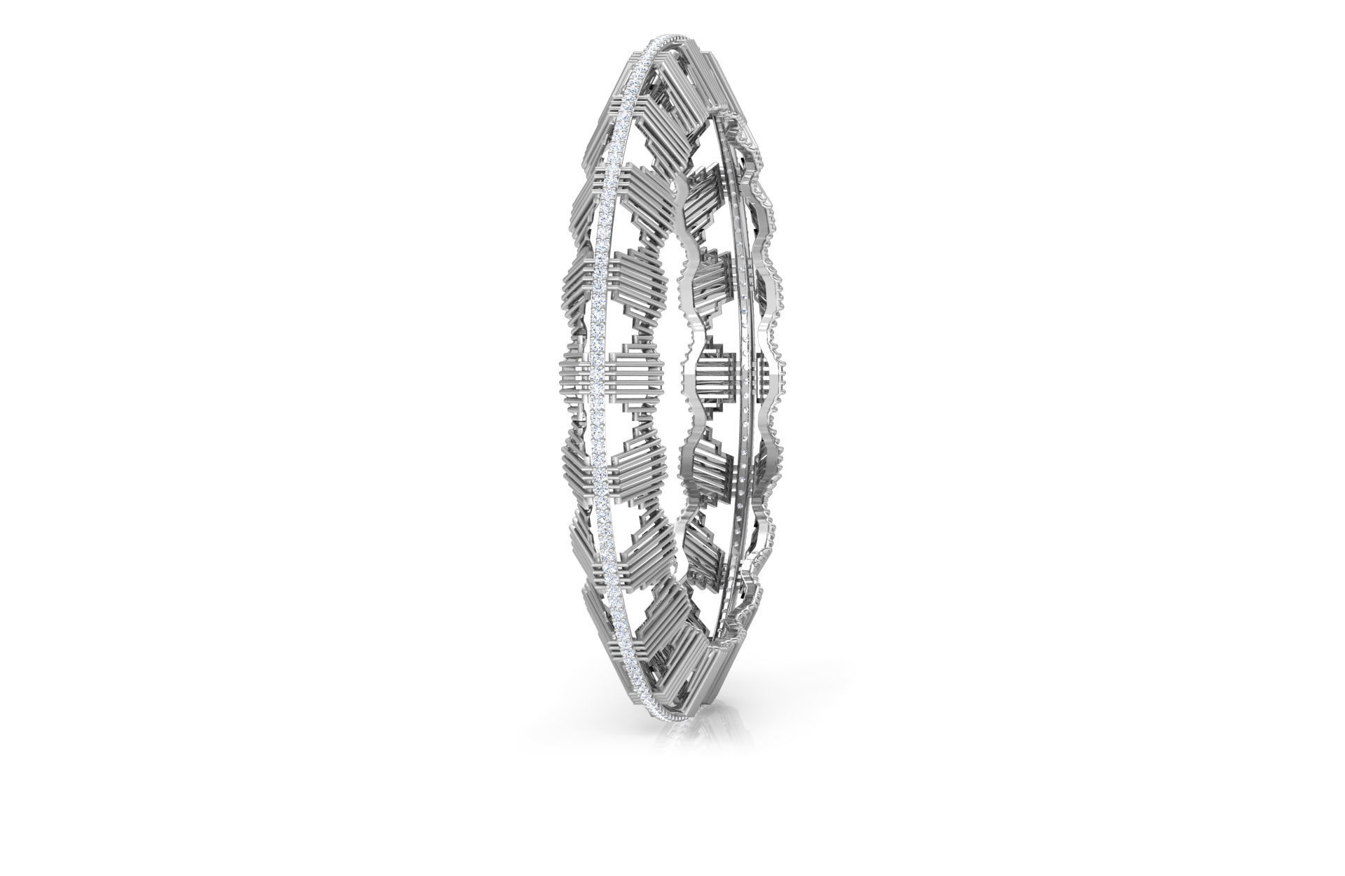 Eros Multi Bangle 3D print model_13