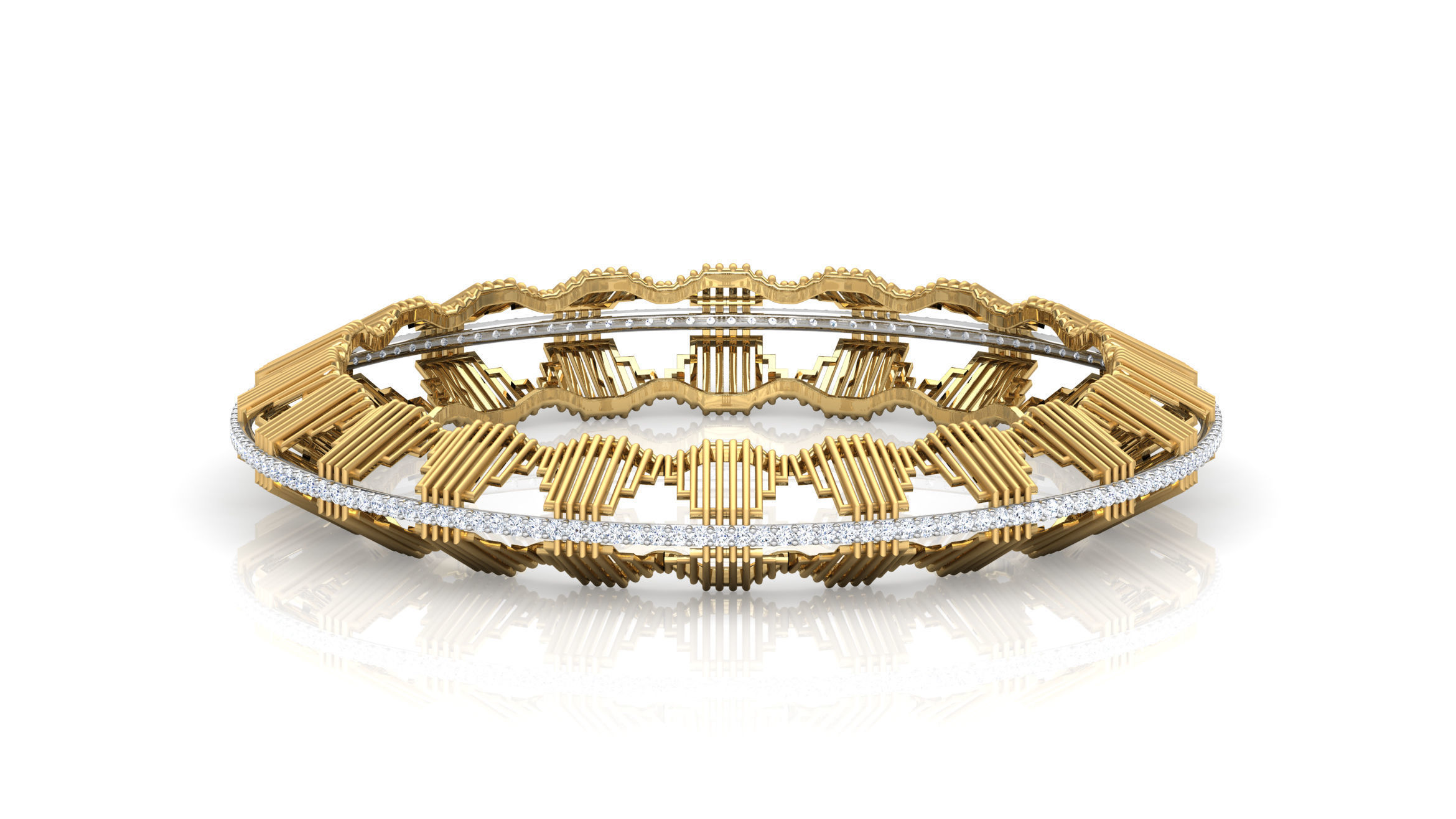 Eros Multi Bangle 3D print model_11