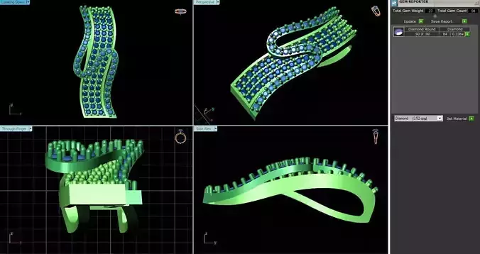 Pendant With Diamonds 3