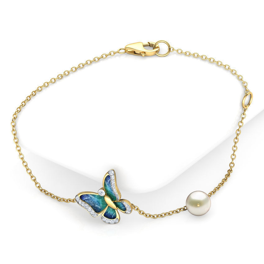 Soaring Butterfly Bracelet 3D print model_8