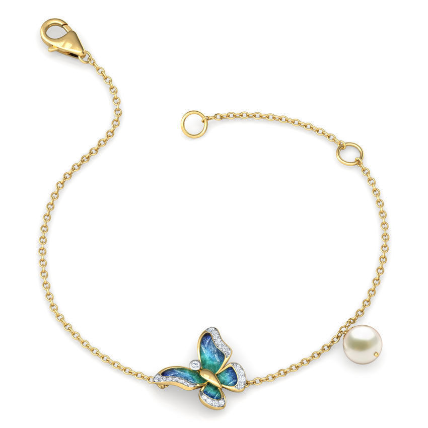 Soaring Butterfly Bracelet 3D print model_1