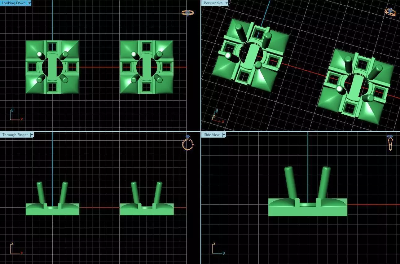 Ear Stud 3D print model_0