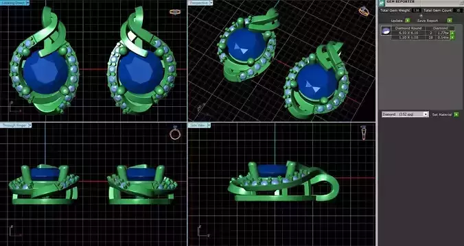 Pendant With Diamonds 5