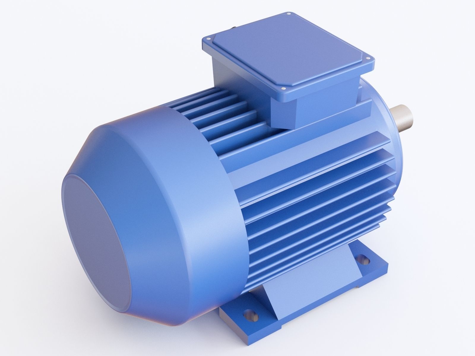 Electric Motor 01 3D model_2