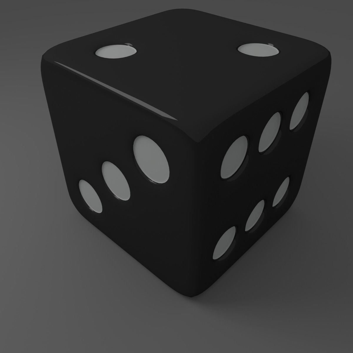 3D model Dice 3D print model_3