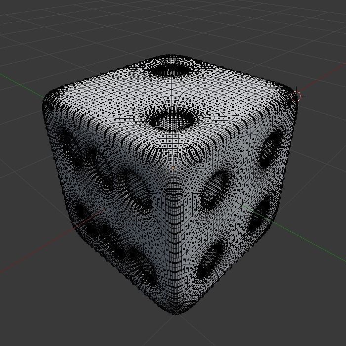 3D model Dice 3D print model_7