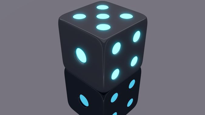 3D model Dice 3D print model