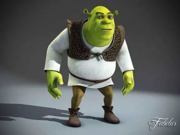SHREK std mat 3D model_0