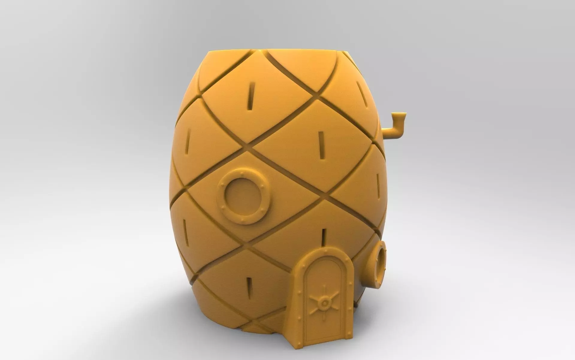 sponge bob house 3D print model