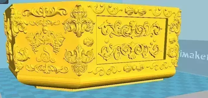 Vintage Jewelry Box Baroque