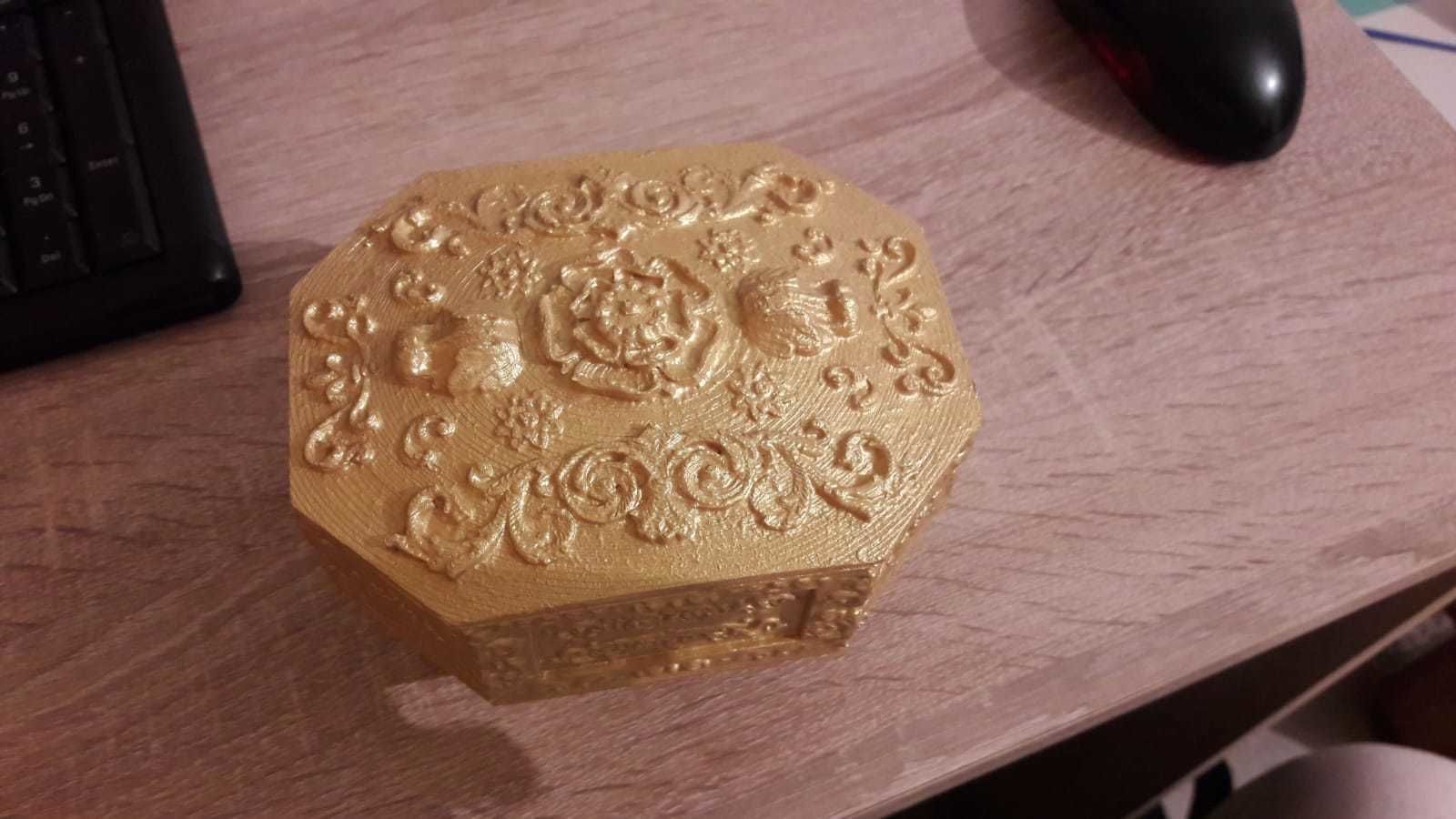 Vintage Jewelry Box Baroque 3D print model_7
