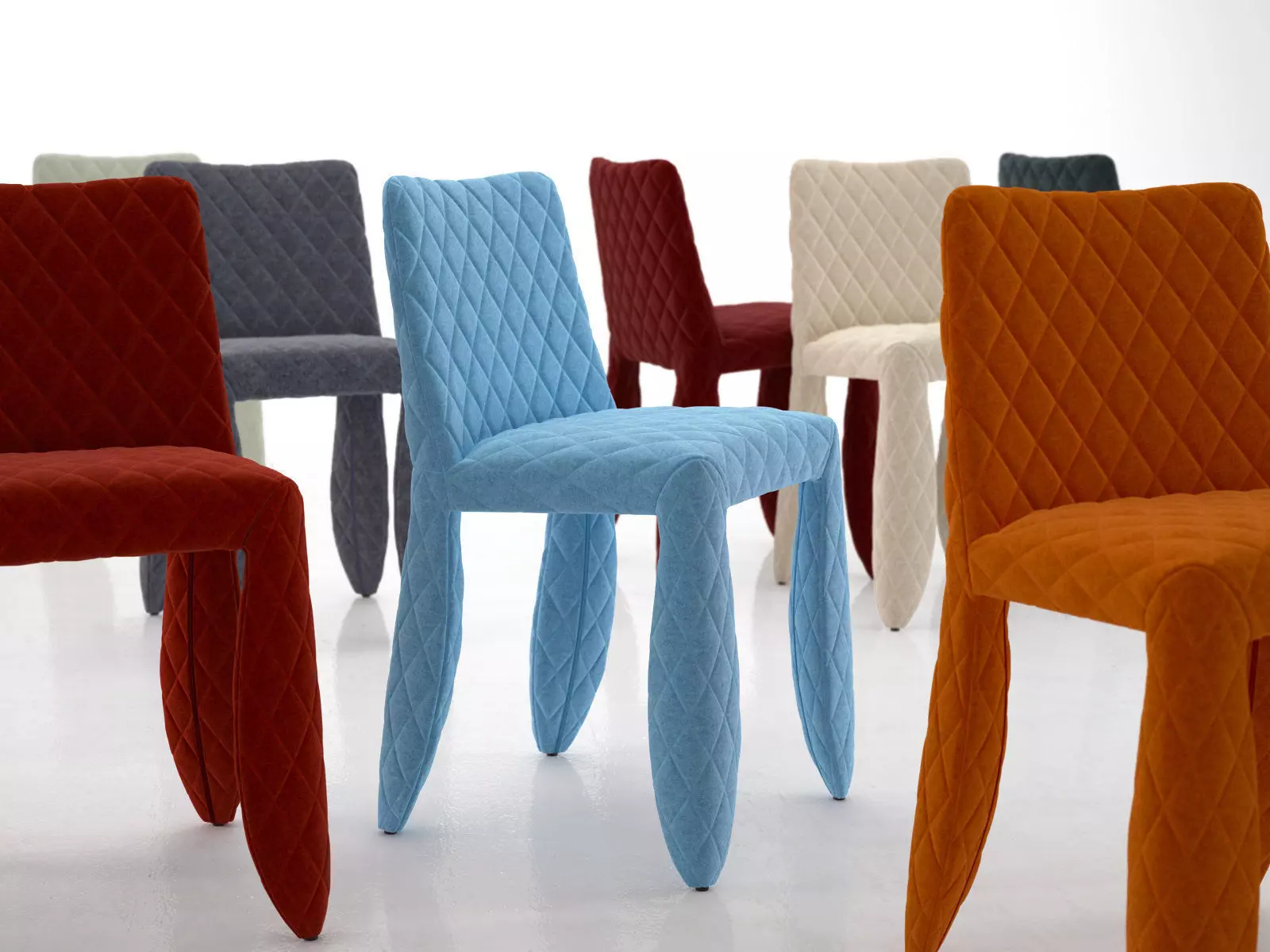 Monster chair 3D model_3