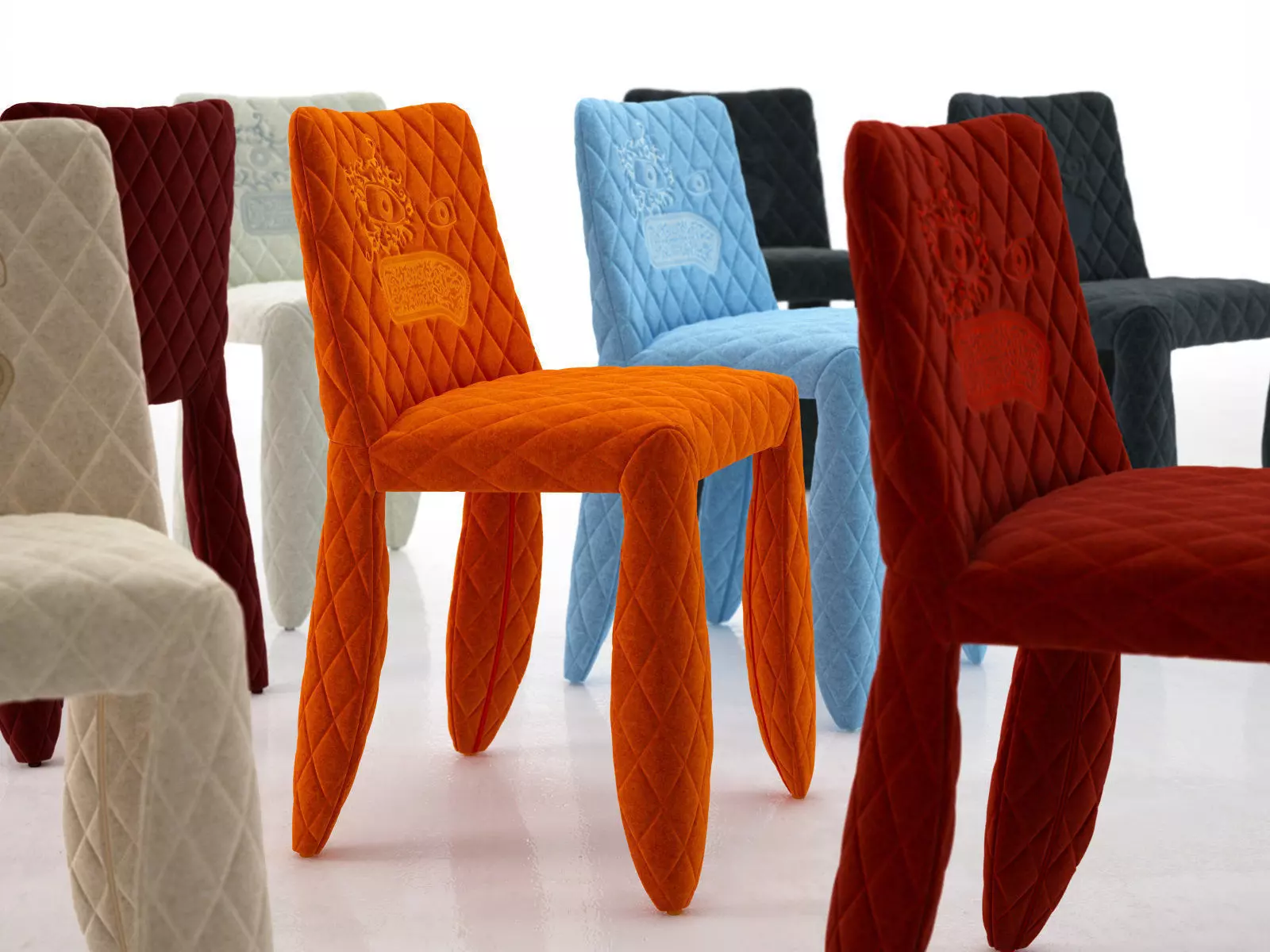 Monster chair 3D model_0