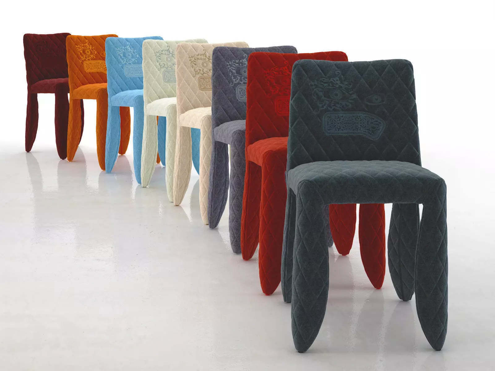 Monster chair 3D model_1