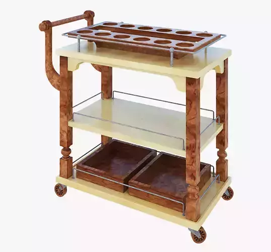 Serving trolley