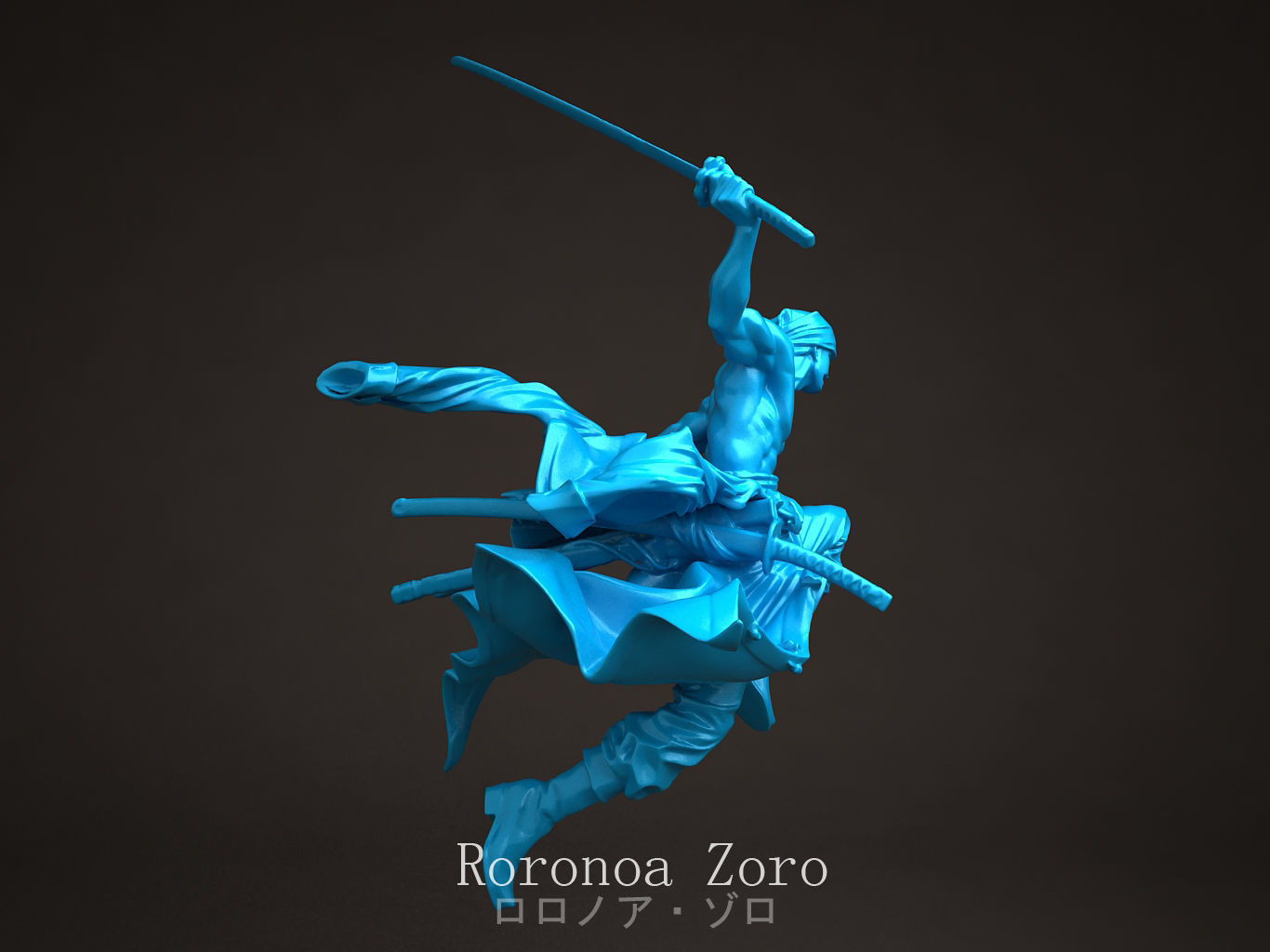 Roronoa Zoro 3D model_13