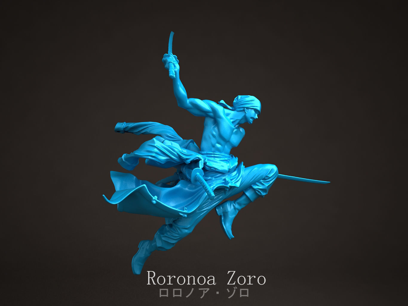 Roronoa Zoro 3D model_12