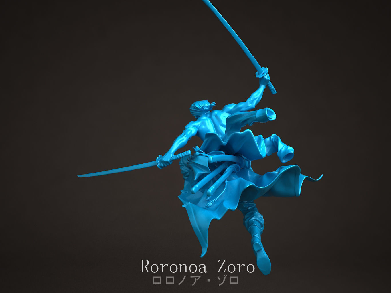 Roronoa Zoro 3D model_15