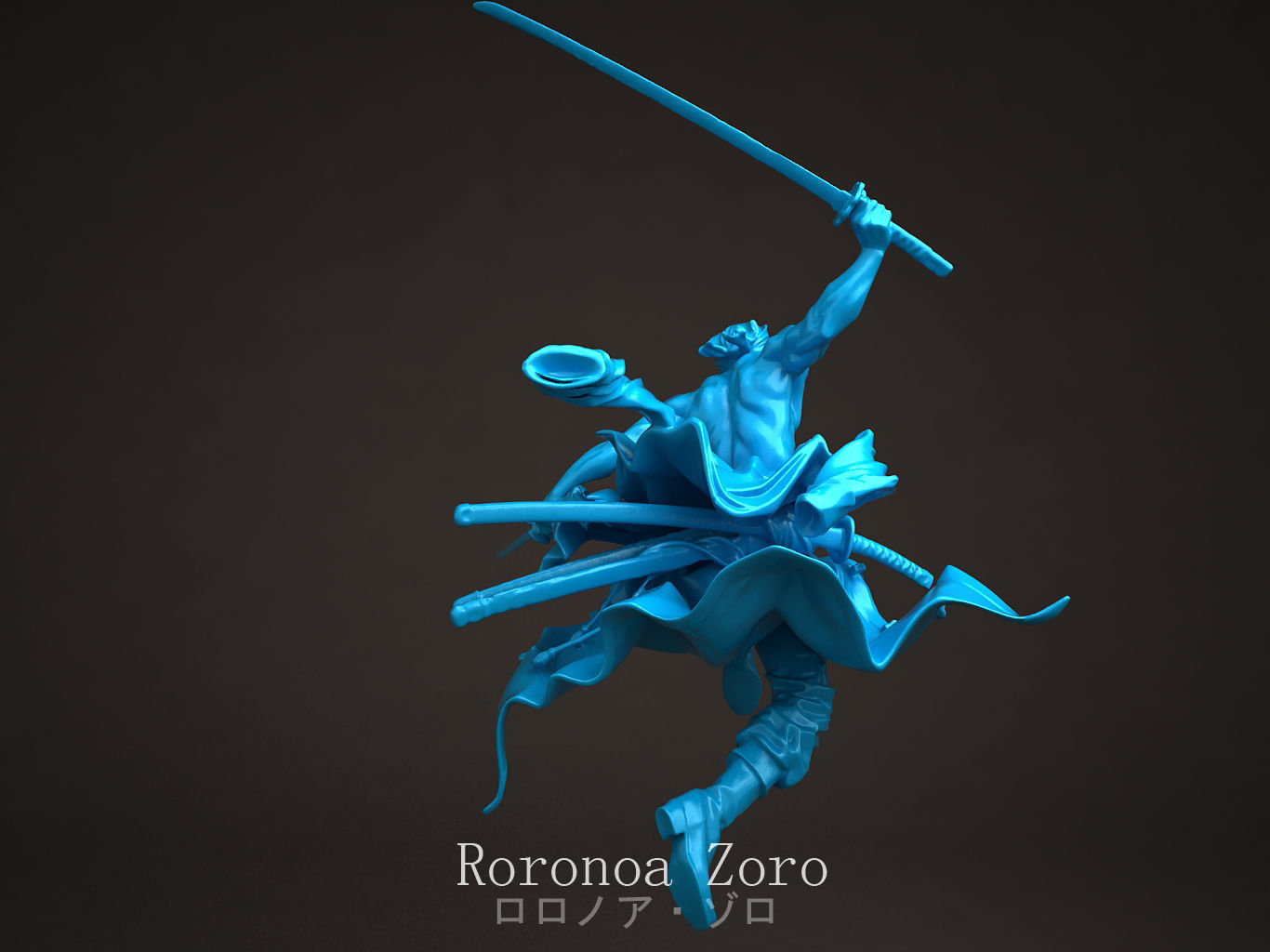 Roronoa Zoro 3D model_14