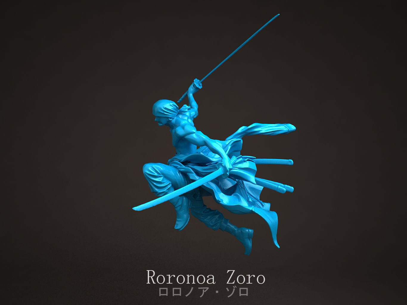 Roronoa Zoro 3D model_17