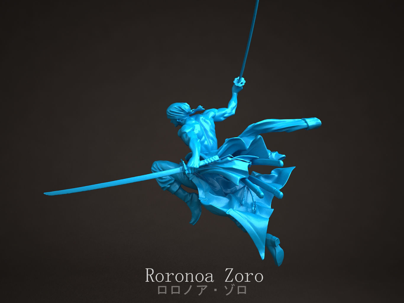 Roronoa Zoro 3D model_16