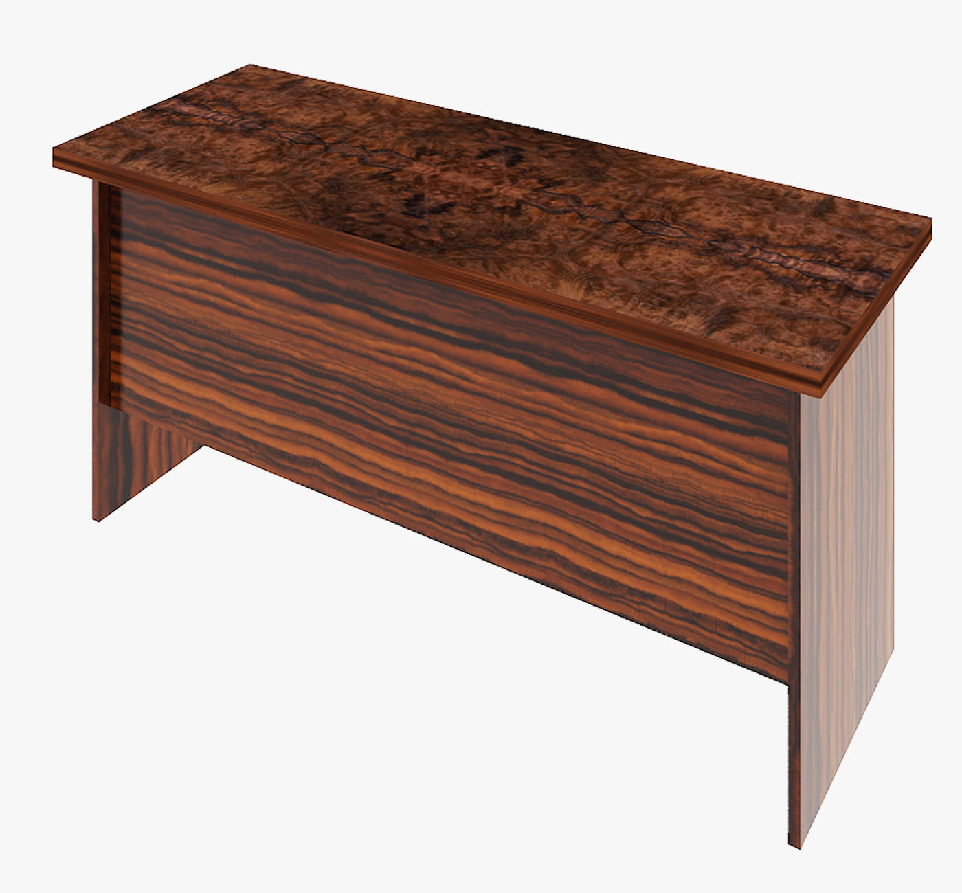 Writing table 3D model_2