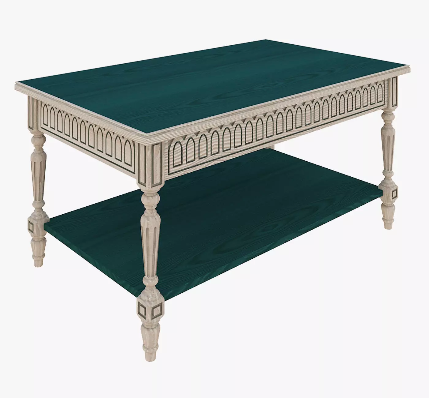 Furniture Gotic Coffee table 3D model_0