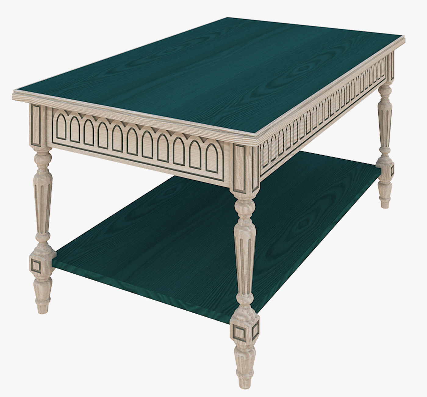 Furniture Gotic Coffee table 3D model_4