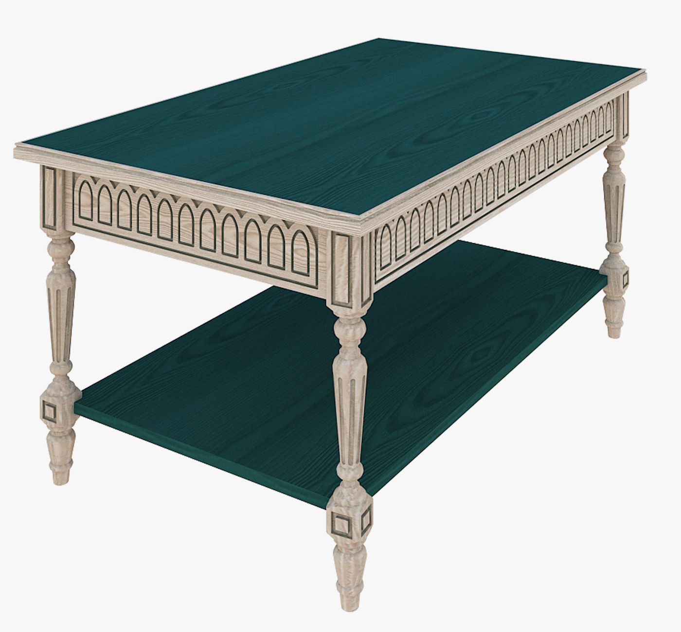 Furniture Gotic Coffee table 3D model_3