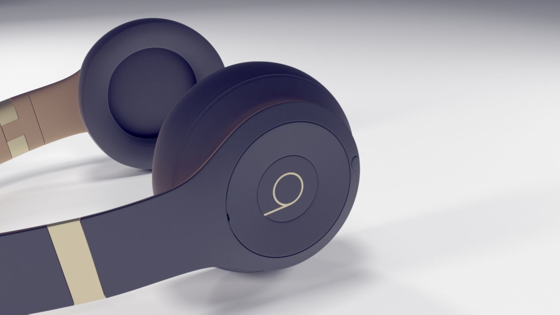 Apple Beats Studio3 Wireless OverEar Headphones 3D model_1