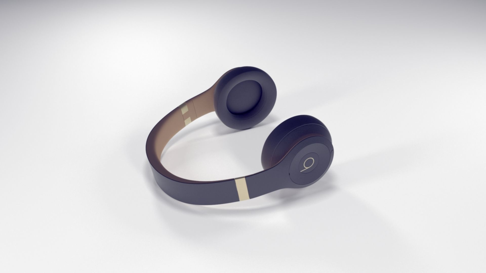 Apple Beats Studio3 Wireless OverEar Headphones 3D model_3