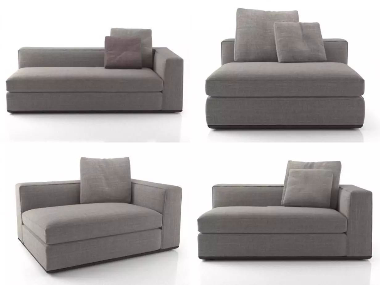 Powell Sofa System 3D model_4