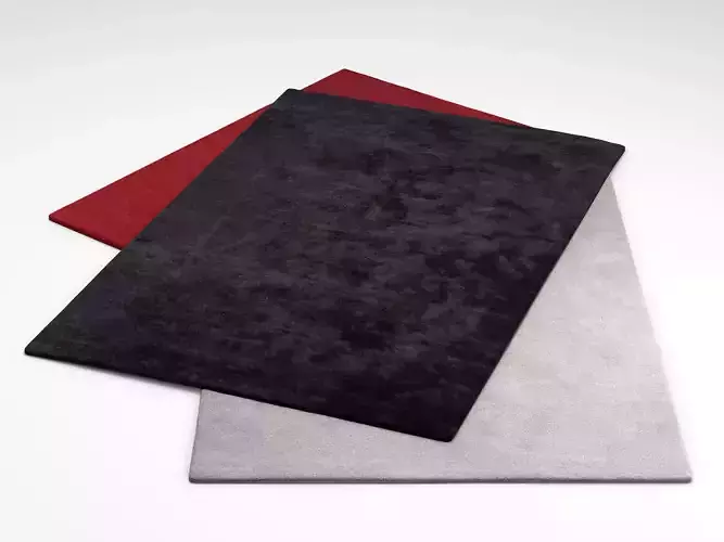 Orion three rugs 3D model Orion three rugs 3D model