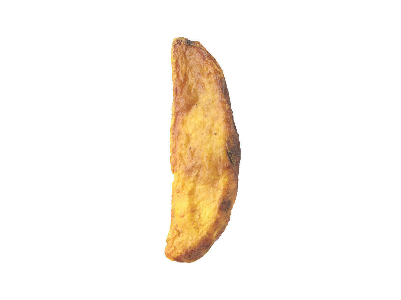 Photorealistic Fried Potato Wedge 3D Scan 1 3D model_1
