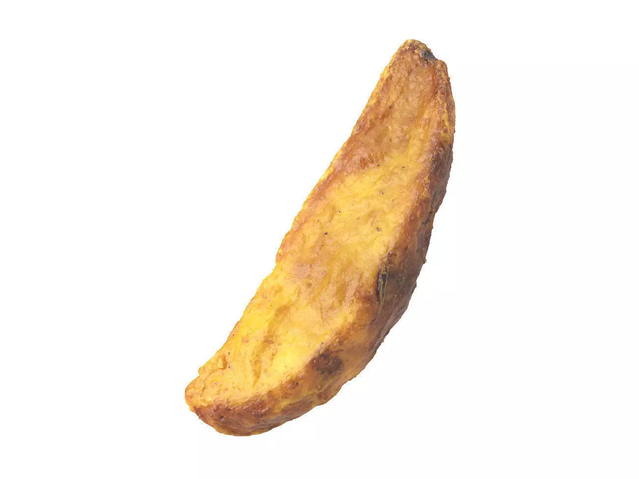 Photorealistic Fried Potato Wedge 3D Scan 1 3D model_0