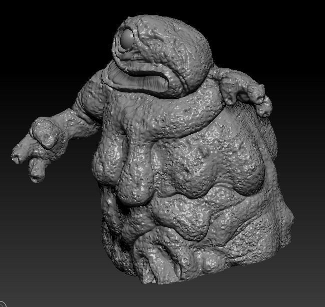 Twilight Zone Doomsday Creature 3D print model_2