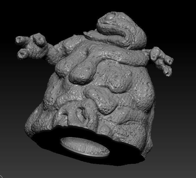 Twilight Zone Doomsday Creature 3D print model_1
