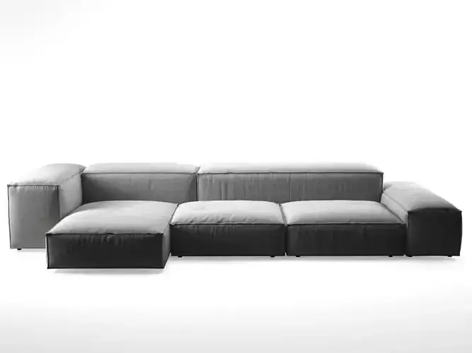 Extrasoft C modern sectional sofa