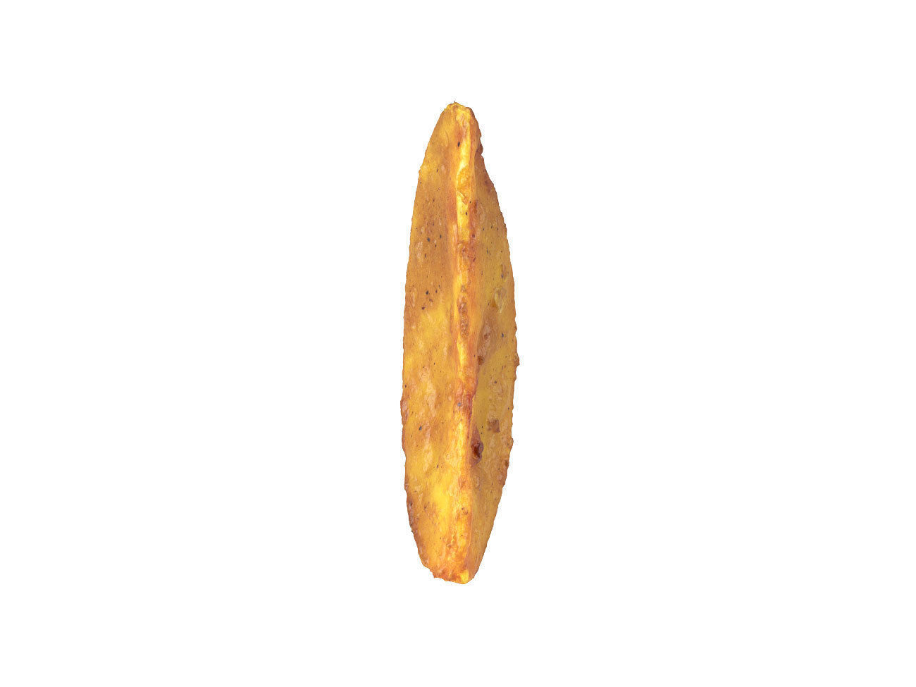 Photorealistic Fried Potato Wedge 3D Scan 2 3D model_4