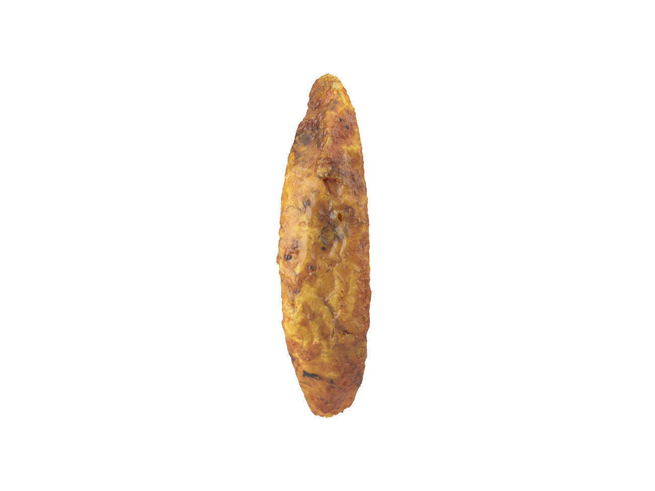 Photorealistic Fried Potato Wedge 3D Scan 2 3D model_2